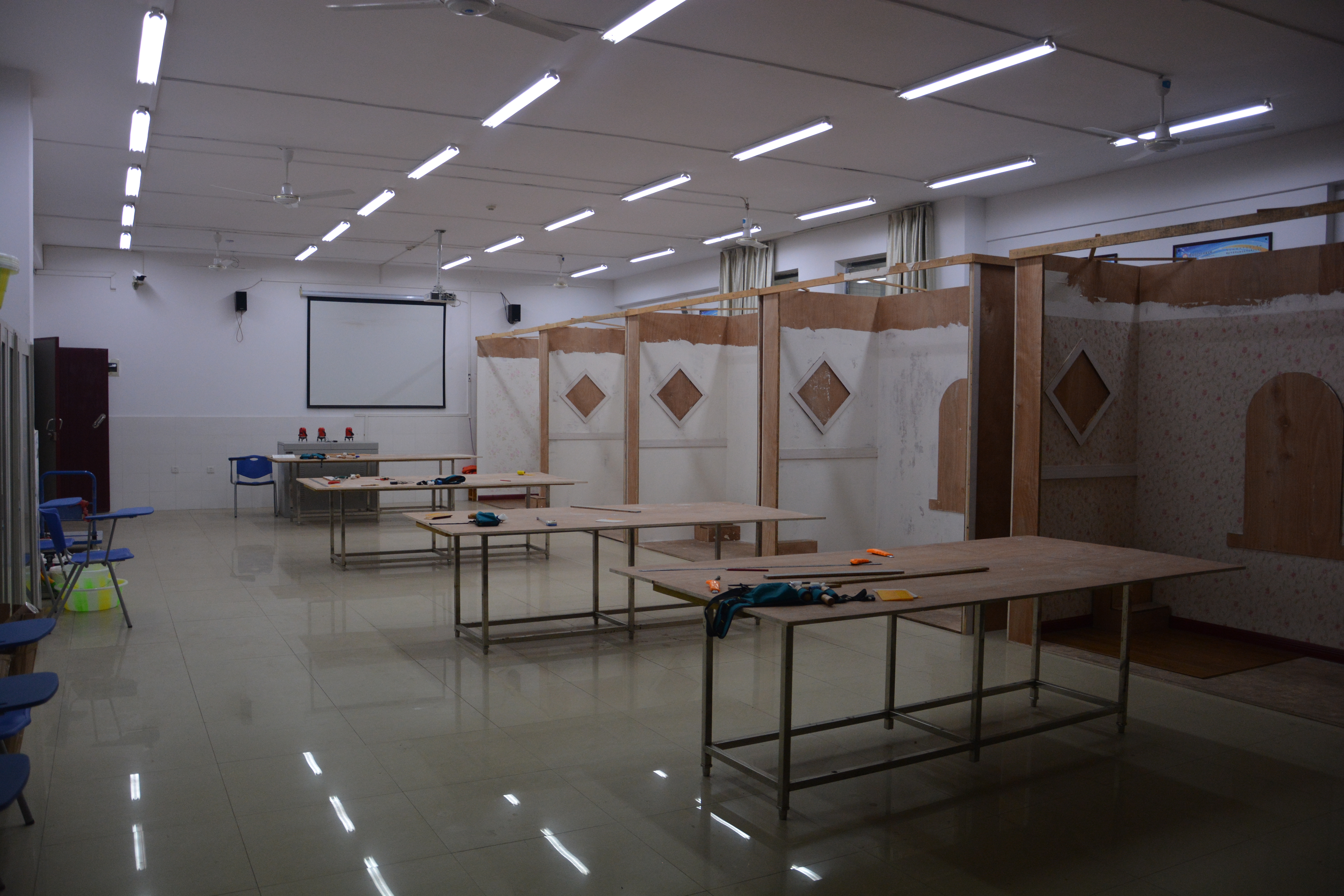 建筑装饰施工实训室建筑工种实训基地